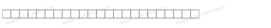 Cheshire Initials字体转换